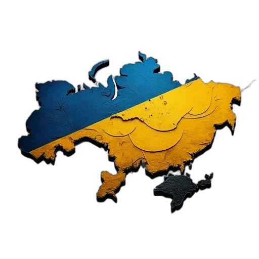 golden, ukraine, map, sketch transparent PNG cut-out