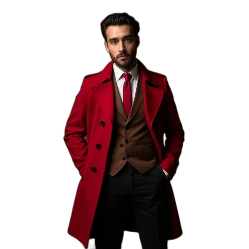 jacket, photorealistic, concept art, cartoon transparent PNG cut-out