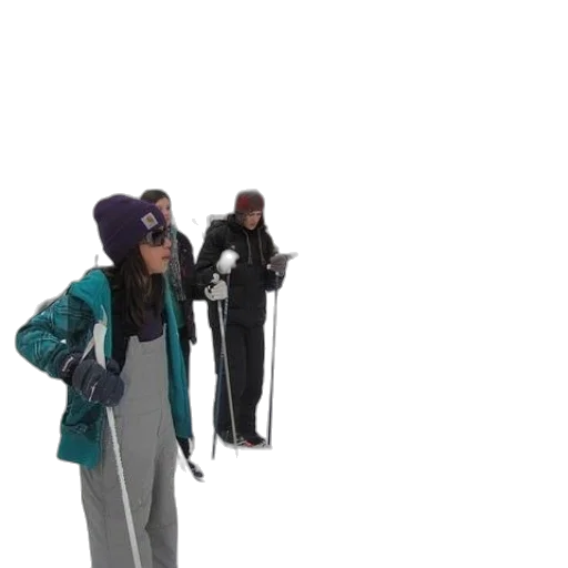 jacket, staff, hat, umbrella transparent PNG cut-out