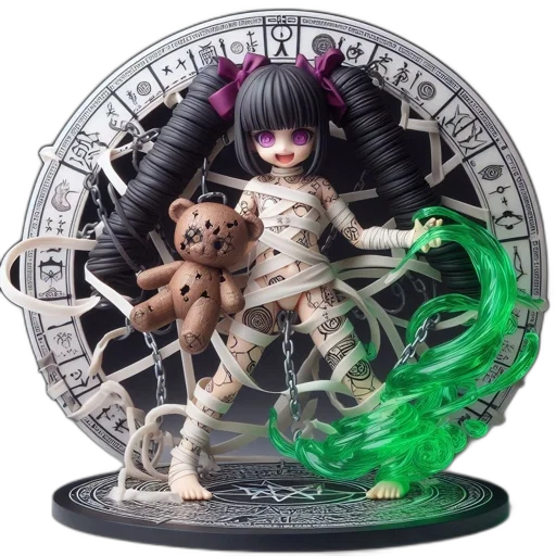 concept art, fantasy art, enchanting, figurine transparent PNG cut-out