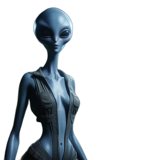 dress, creature, robot, concept art transparent PNG cut-out