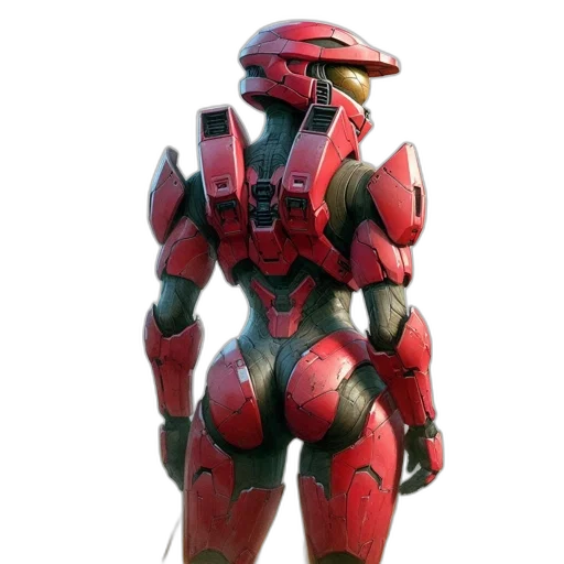 robot, weapon, 3d render, concept art transparent PNG cut-out