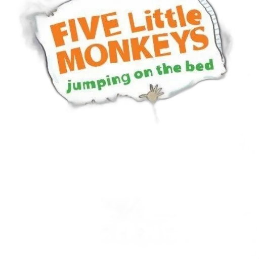 cover, five, little, monkeys transparent PNG cut-out