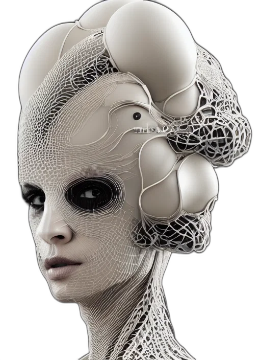 robot, mask, face, creature transparent PNG cut-out