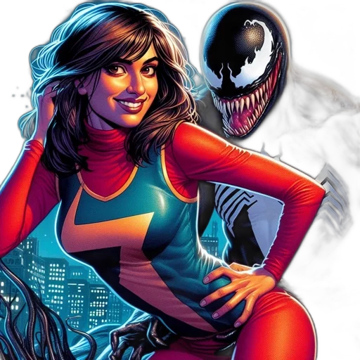 comic book art, concept art, woman, dressed transparent PNG cut-out