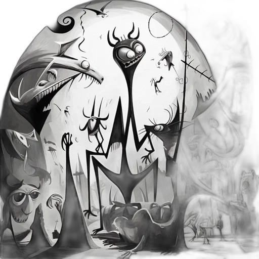 mask, creature, animal, crown transparent PNG cut-out