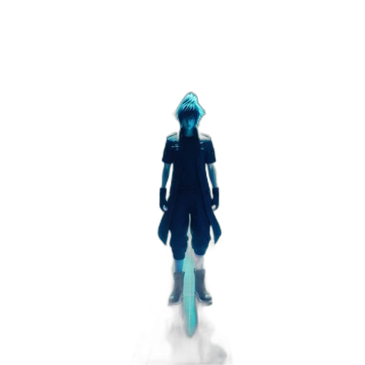 robot, staff, sword, creature transparent PNG cut-out
