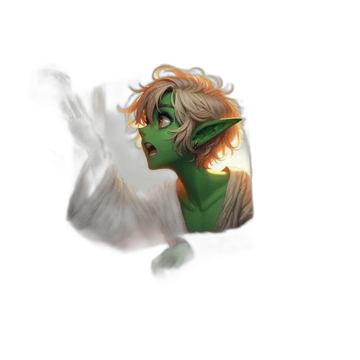 dragon, mask, staff, creature transparent PNG cut-out