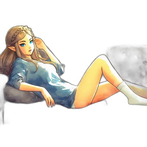 dress, furniture, concept art, watercolor transparent PNG cut-out