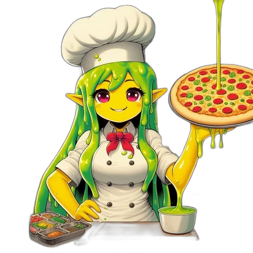 food, staff, weapon, pixel art transparent PNG cut-out