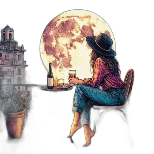 hat, furniture, umbrella, watercolor transparent PNG cut-out
