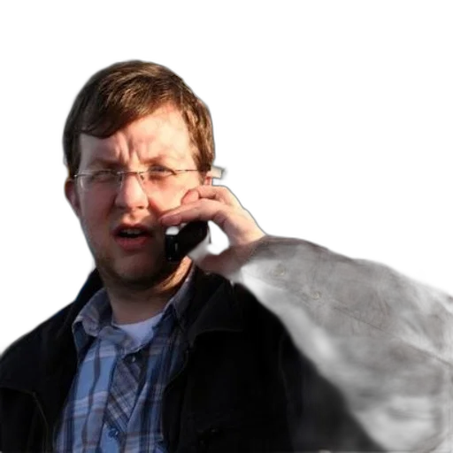 staff, face, jacket, creature transparent PNG cut-out