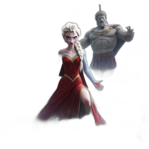 crown, dress, concept art, fantasy art transparent PNG cut-out