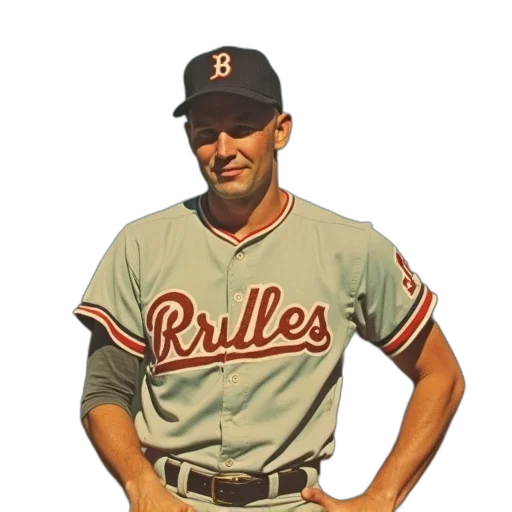 photorealistic, old, school, baseball transparent PNG cut-out