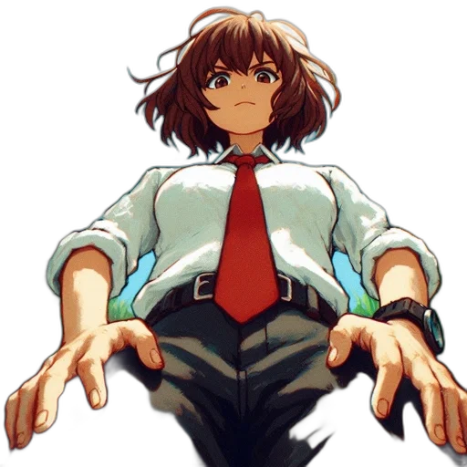 staff, robot, jacket, face transparent PNG cut-out