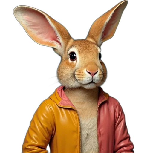 jacket, animal, staff, face transparent PNG cut-out