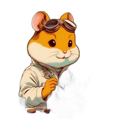 staff, animal, jacket, concept art transparent PNG cut-out