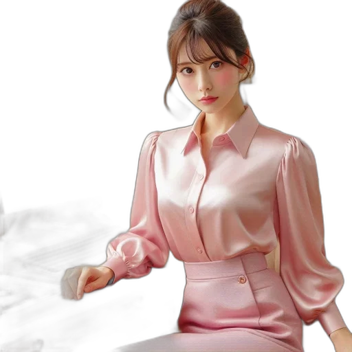 dress, photorealistic, concept art, oil painting transparent PNG cut-out