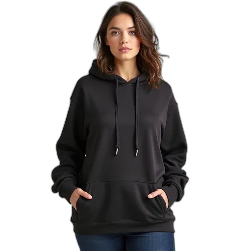 jacket, dark, monochrome, womens transparent PNG cut-out