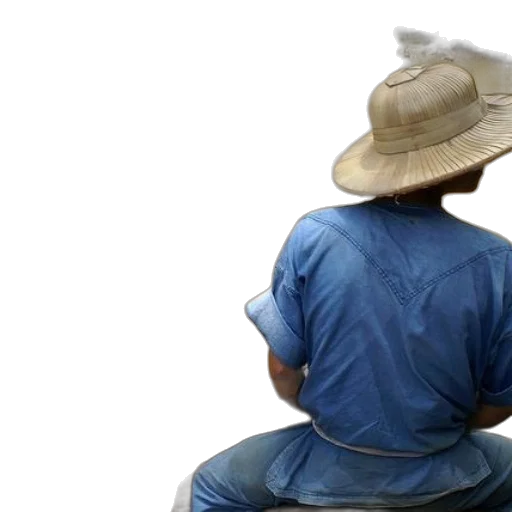hat, staff, furniture, photorealistic transparent PNG cut-out