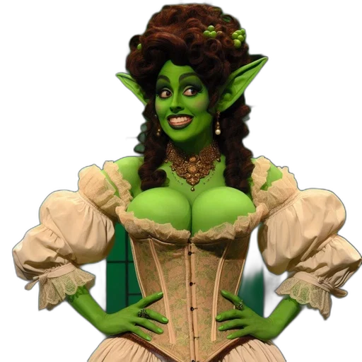 dress, face, staff, mask transparent PNG cut-out