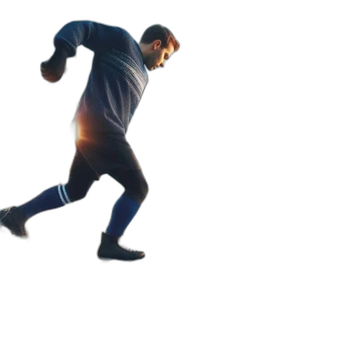 3d render, individual, plays, ice transparent PNG cut-out
