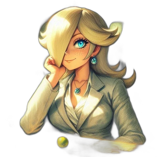 staff, dress, jewelry, face transparent PNG cut-out
