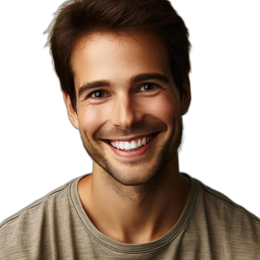 face, hair, staff, mask transparent PNG cut-out