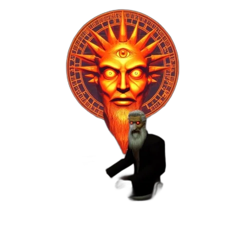 umbrella, mask, staff, hat transparent PNG cut-out