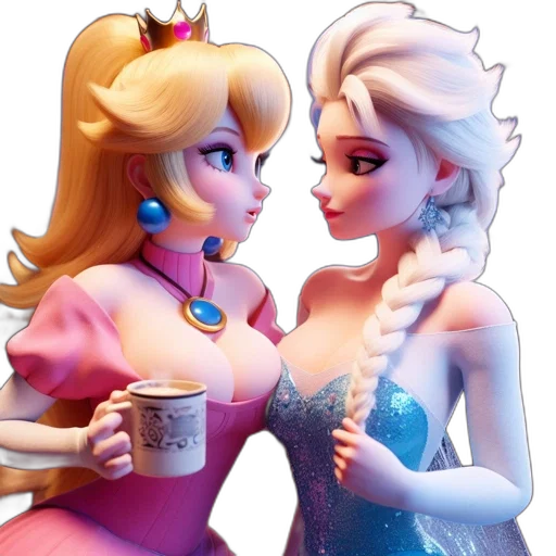 3d render, concept art, fantasy art, cartoon transparent PNG cut-out