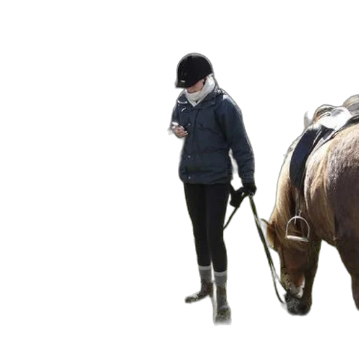 jacket, staff, animal, hat transparent PNG cut-out