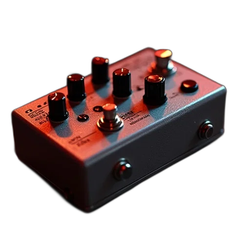 3d render, hot, fuzz, pedals transparent PNG cut-out