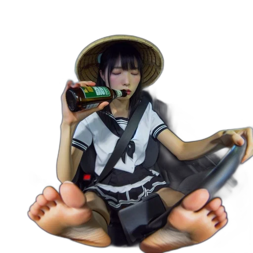 bottle, food, robot, dragon transparent PNG cut-out