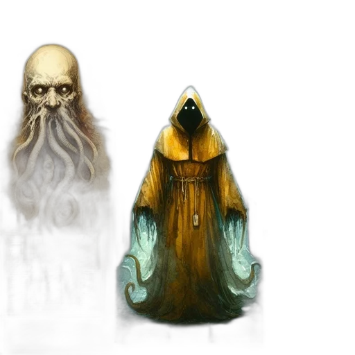 creature, mask, concept art, fantasy art transparent PNG cut-out