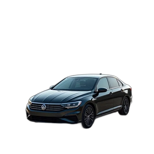 car, photorealistic, volkswagen, jetta transparent PNG cut-out