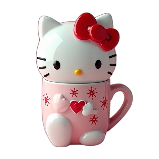 3d render, photorealistic, cartoon, hello transparent PNG cut-out