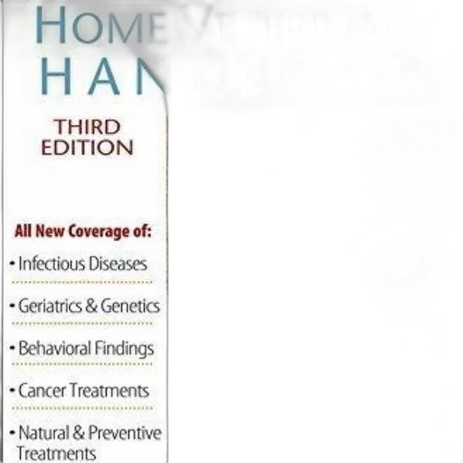 cover, home, veterinary, handbook transparent PNG cut-out
