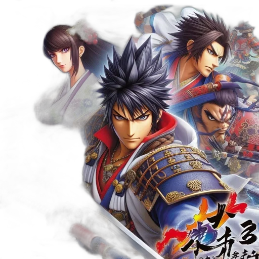 concept art, cover, art, samurai transparent PNG cut-out