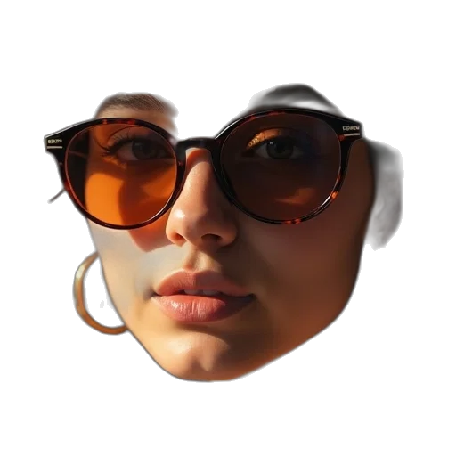 face, mask, jewelry, hat transparent PNG cut-out