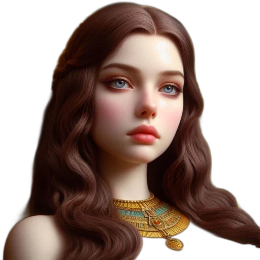 jewelry, crown, hair, face transparent PNG cut-out