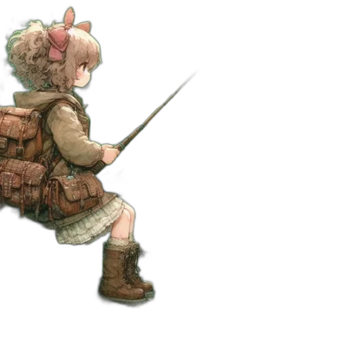 weapon, staff, sword, animal transparent PNG cut-out