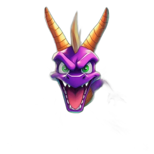 dragon, mask, creature, animal transparent PNG cut-out