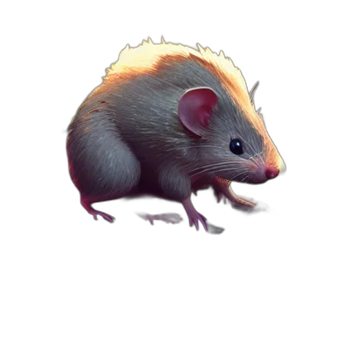 animal, creature, hat, staff transparent PNG cut-out