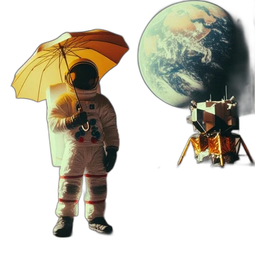 umbrella, robot, jacket, mask transparent PNG cut-out