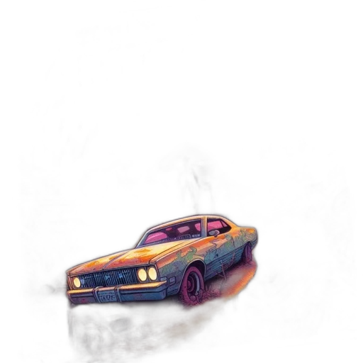 car, weapon, robot, jacket transparent PNG cut-out