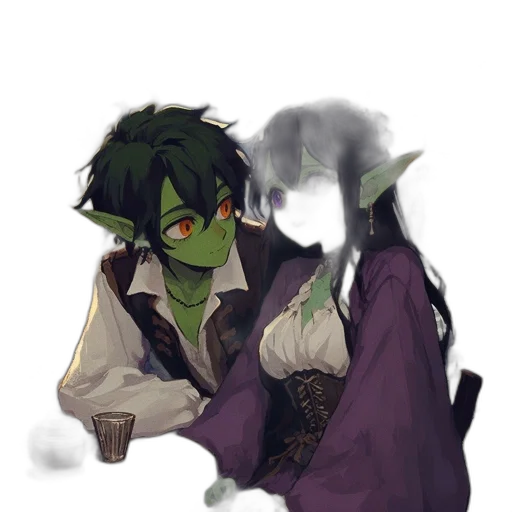 staff, mask, jacket, creature transparent PNG cut-out
