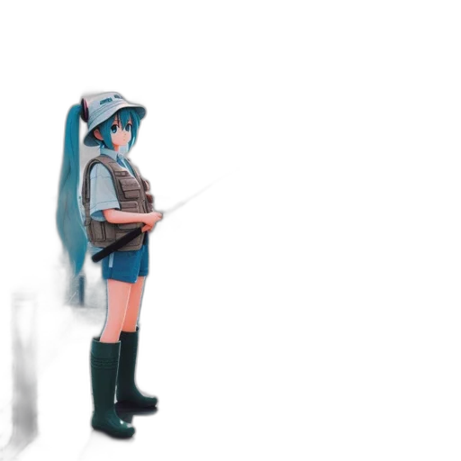 robot, jacket, sword, dress transparent PNG cut-out