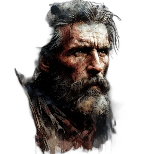 face, animal, weapon, sword transparent PNG cut-out