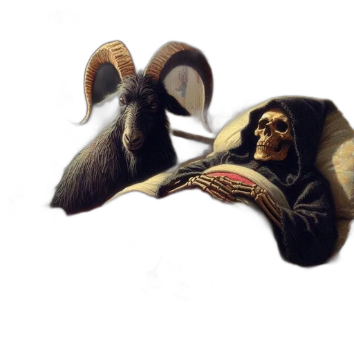 creature, mask, animal, staff transparent PNG cut-out