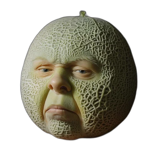 face, mask, creature, food transparent PNG cut-out